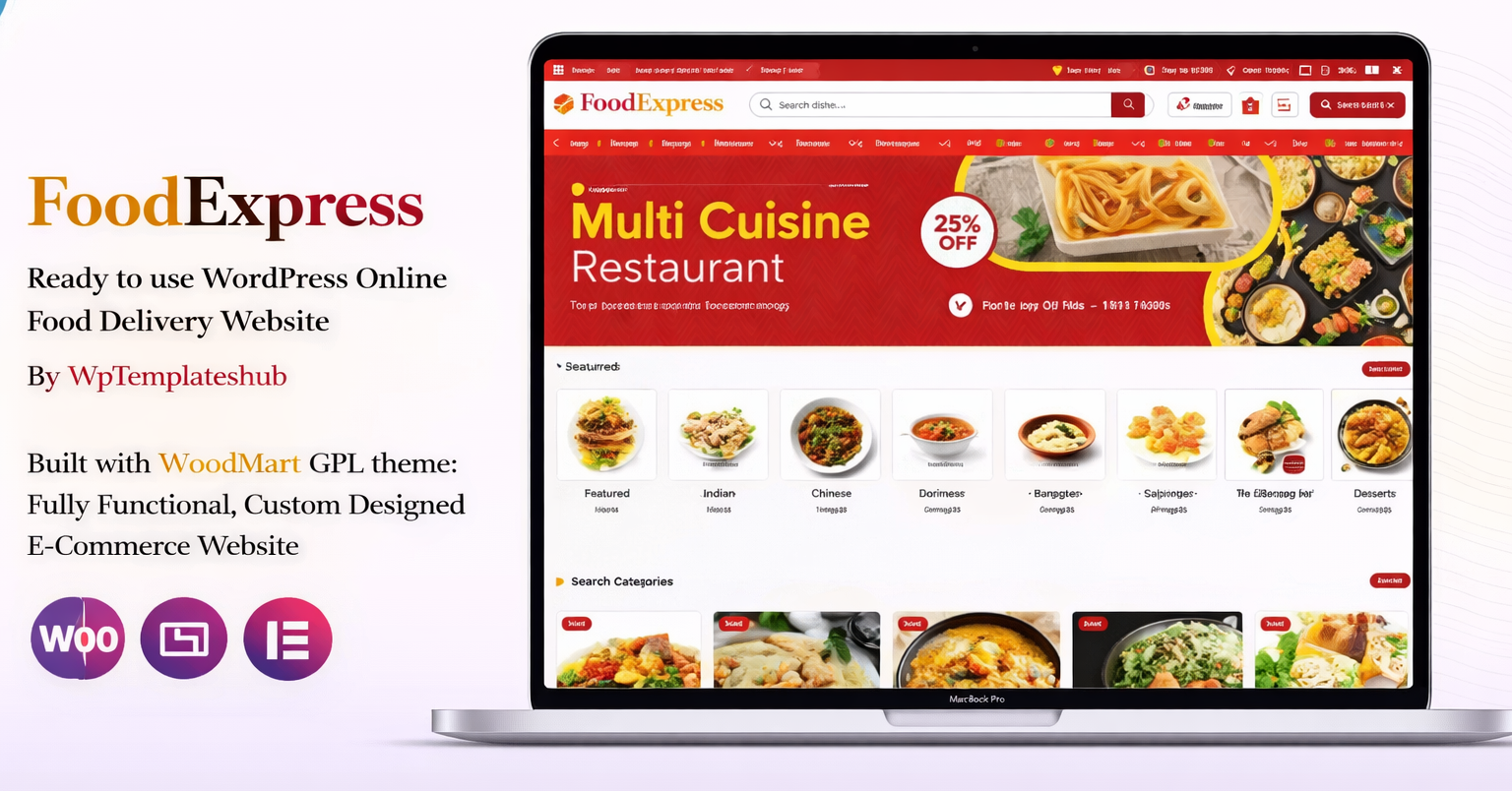Foodexpress logo FoodExpress – Online Food Delivery Ecommerce Website - Image 1